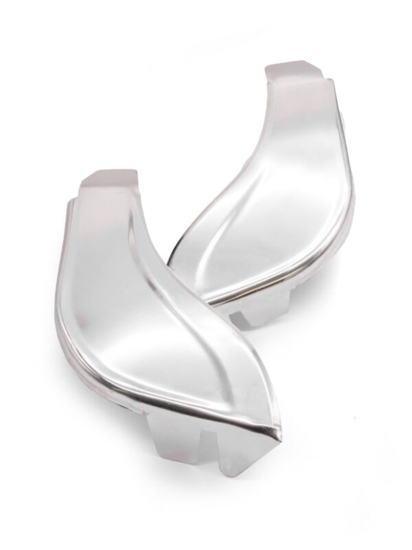 T1 Beetle Rear Wing Fender Stone Guards, Stainless, Pair