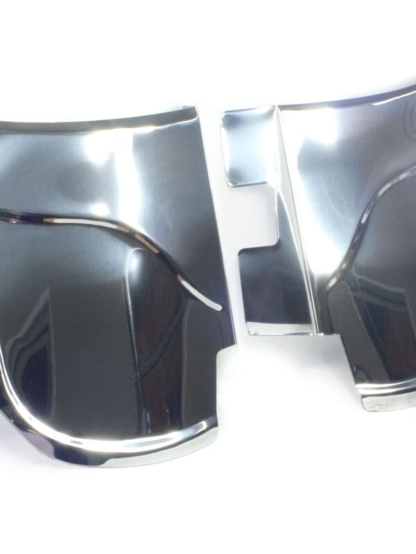 T1 Beetle Front Wing Fender Stone Guards, Stainless, Pair