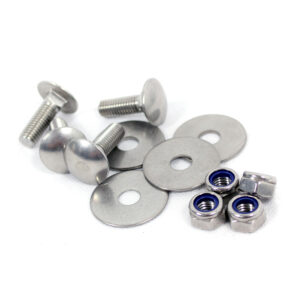 Stainless Steel Bumper Bolts & Hardware (Full Set for 1 Bumper)