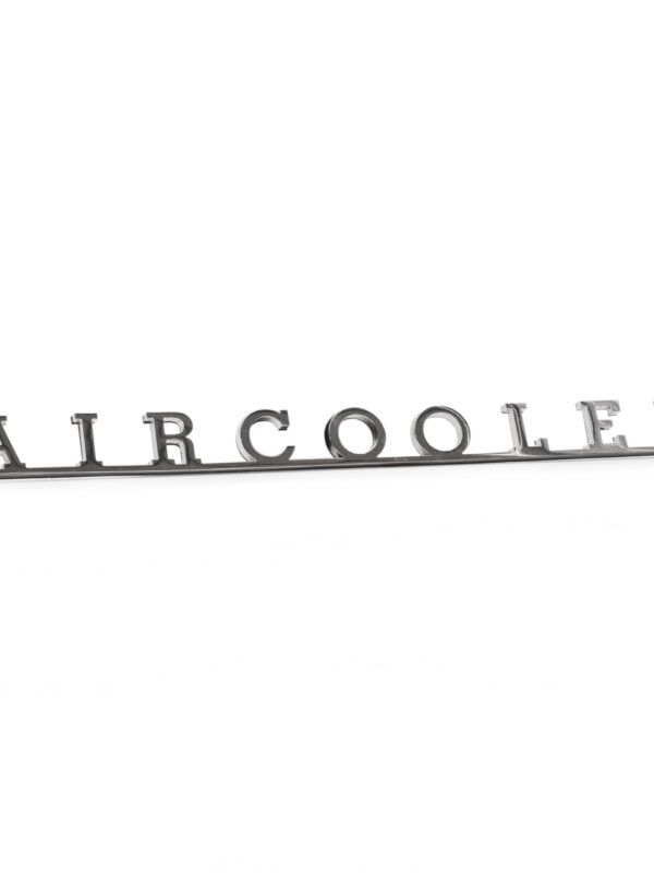 Aircooled Script Badge, Stainless, Self Adhesive