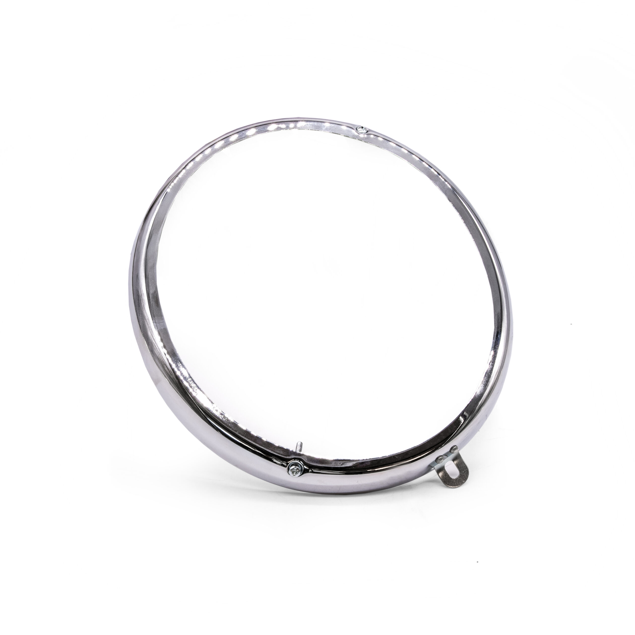 T1 -67 Beetle Chrome Headlamp Ring w/ 3 Holes