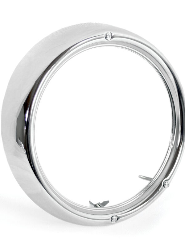 T1 / T2 1967-73 Chrome Headlamp Ring w/ 3 Holes