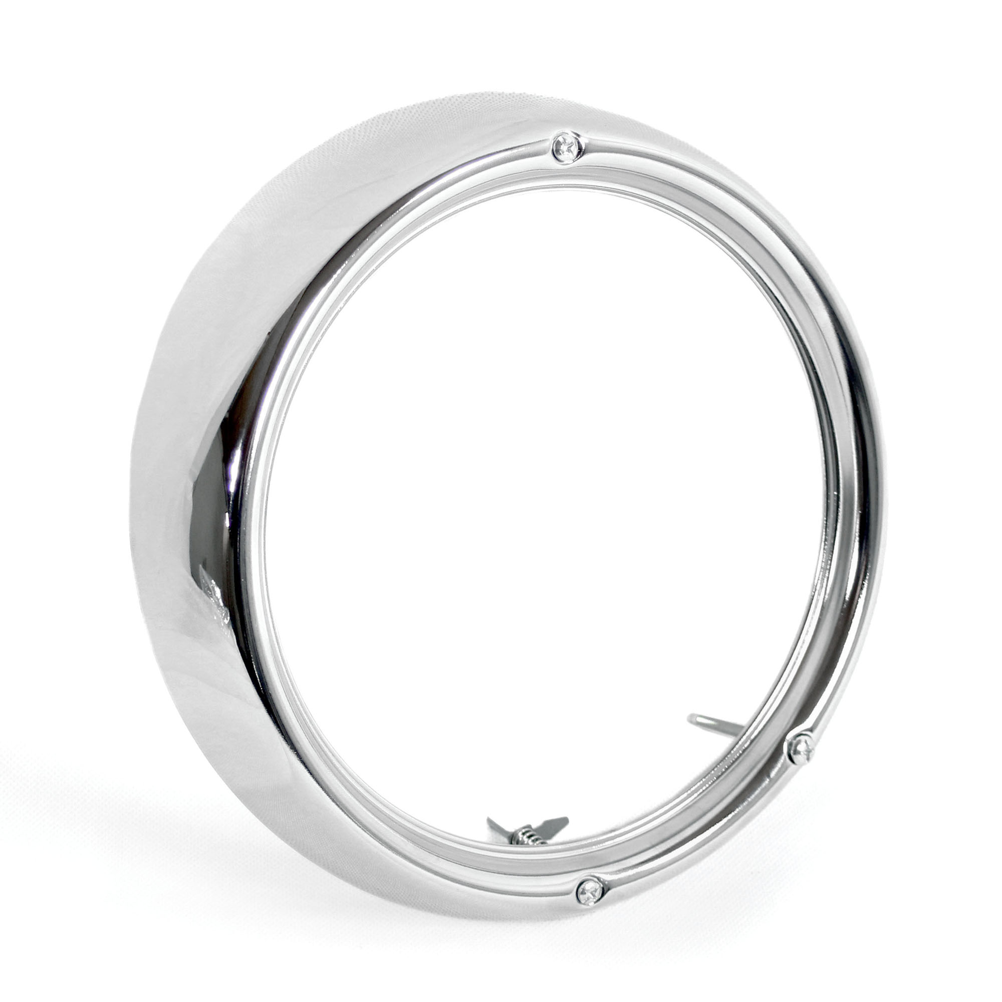 T1 / T2 1967-73 Chrome Headlamp Ring w/ 3 Holes