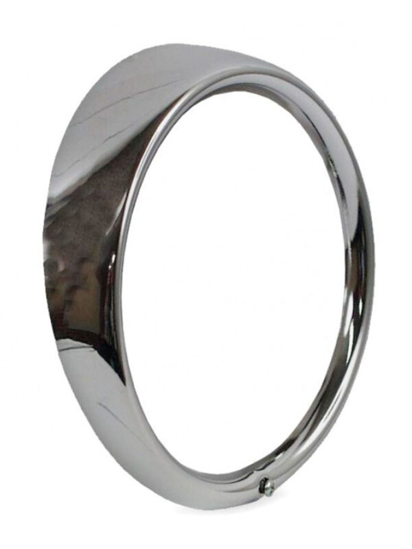 T1 / T2 / T3 1961-85 OE Chrome Headlamp Ring w/ 1 Hole