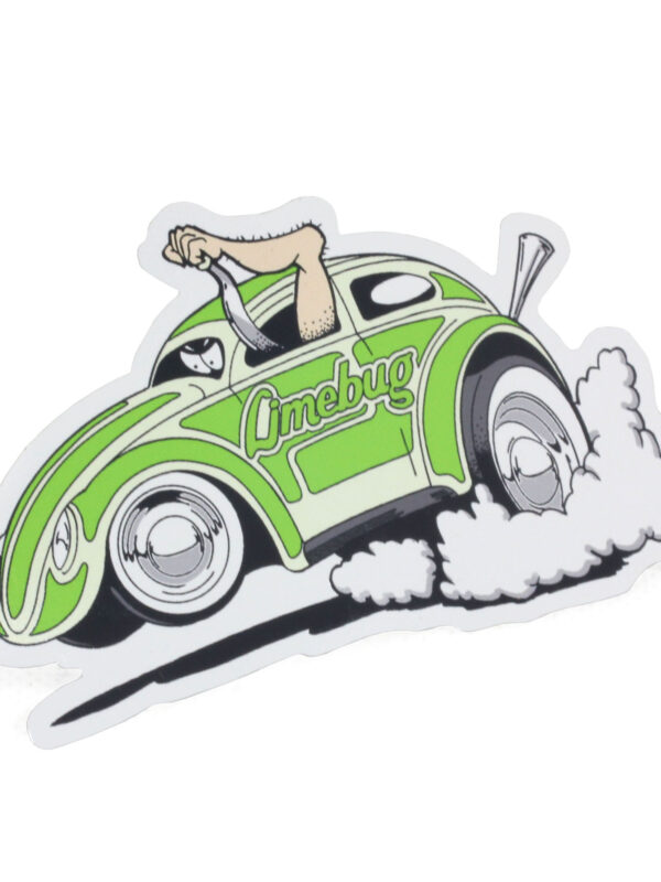 Sticker, Limebug 'Bug' 3" Decal