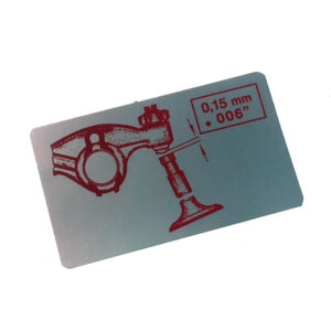 OE Sticker, Valve Tappet Setting