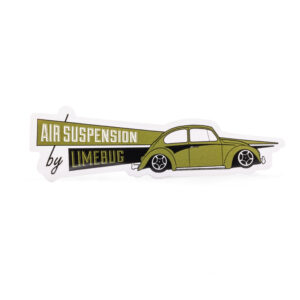 Sticker, Limebug Die Cut Air Ride, Air'd Out