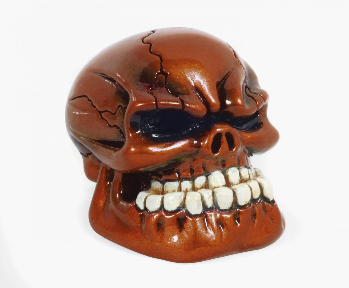 Skull Bronze Gear Shift Knob