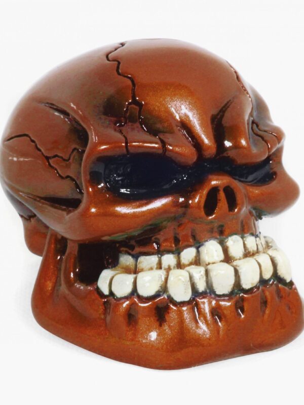 Skull Bronze Gear Shift Knob