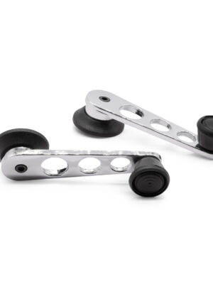 T1 / T2 68- Black / Chrome Window Winders