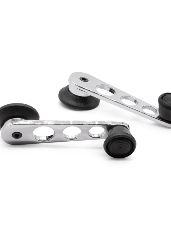 T1 / T2 68- Black / Chrome Window Winders