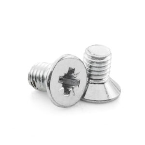 T1, T3 Door Handle Backing Escutcheon Fixing Screw, Pair