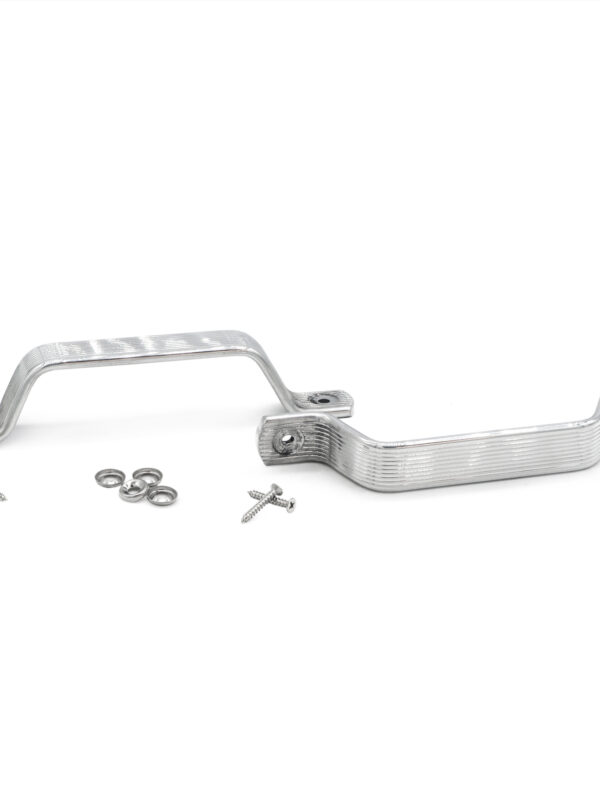 T2 Split Screen Chrome Interior Door Grab Handles Pair