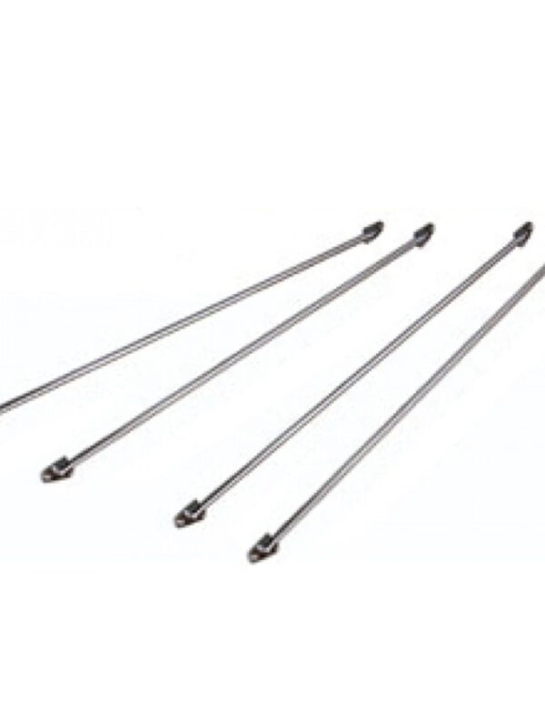 T2 Split Screen Stainless Side Window Jail Bar Kit