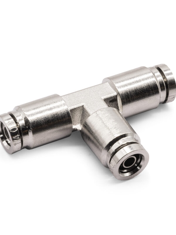 1/4" to 1/4" to 1/4" Air Line T-Piece, DOT