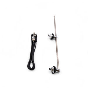 T1 / T2 Twin Post Antenna Chrome