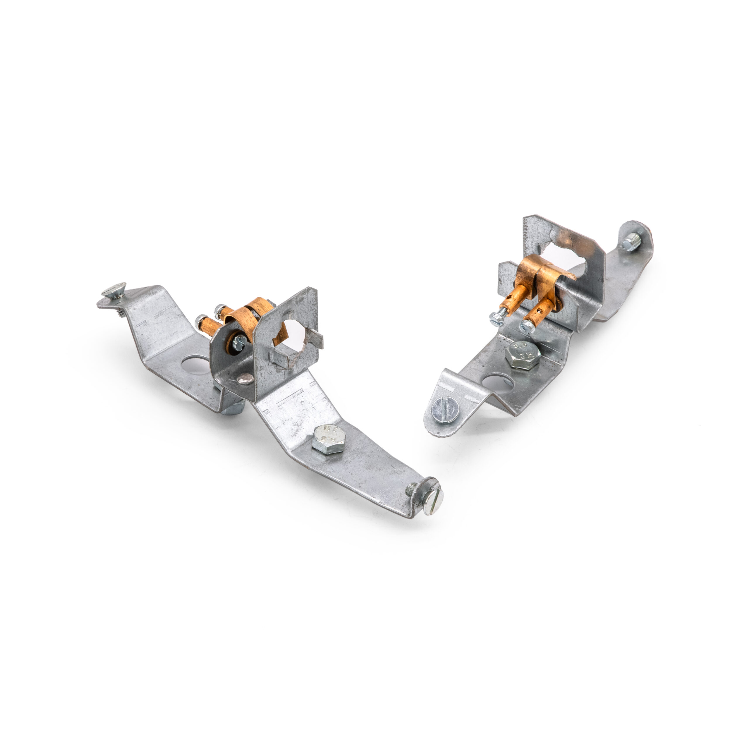 T1 1949-53 Split Beetle Snowflake Dual Filament Bulb Holder Holders Pair