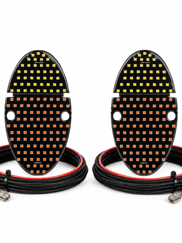 T1 1962-67 Beetle LED Rear Tail Light Conversion Kit, 6V / 12V