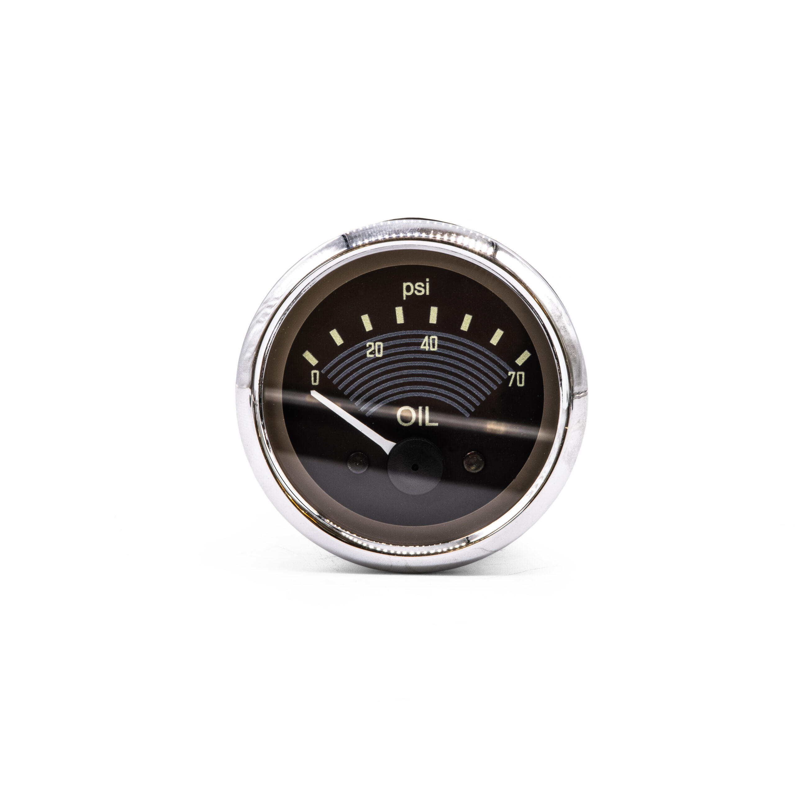 T1 T2 -67 Smiths OE Style Brown Oil Pressure Gauge 52mm