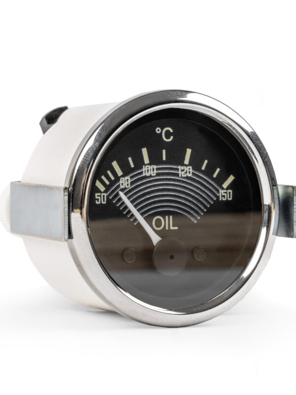 T1 / T2 -67 Smiths OE Style Black, Oil Temperature Gauge, 52mm