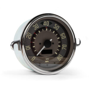 T2 -67 Split Screen Smiths OE Style Brown, 80MPH Digital Speedo Gauge