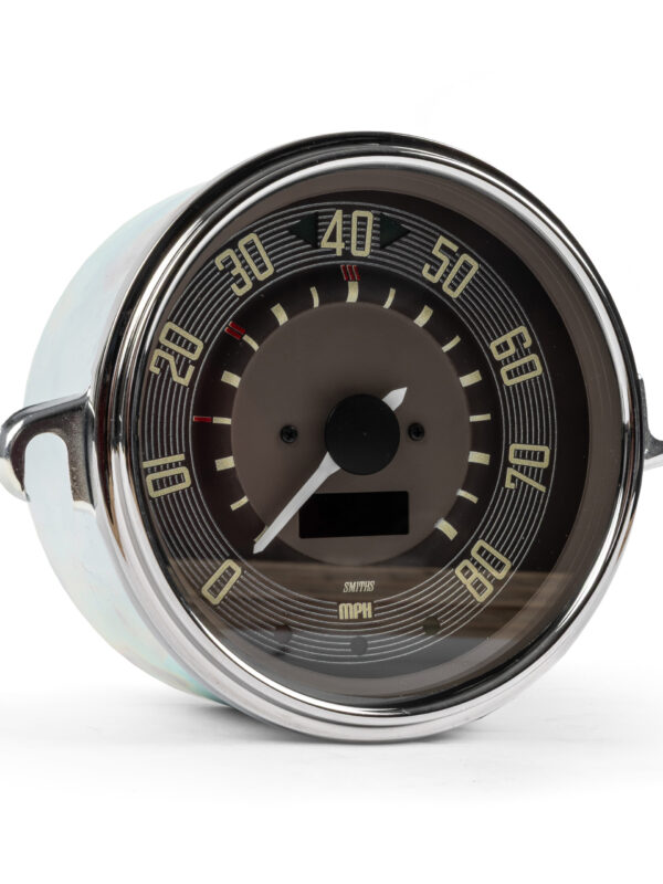 T2 -67 Split Screen Smiths OE Style Brown, 80MPH Digital Speedo Gauge