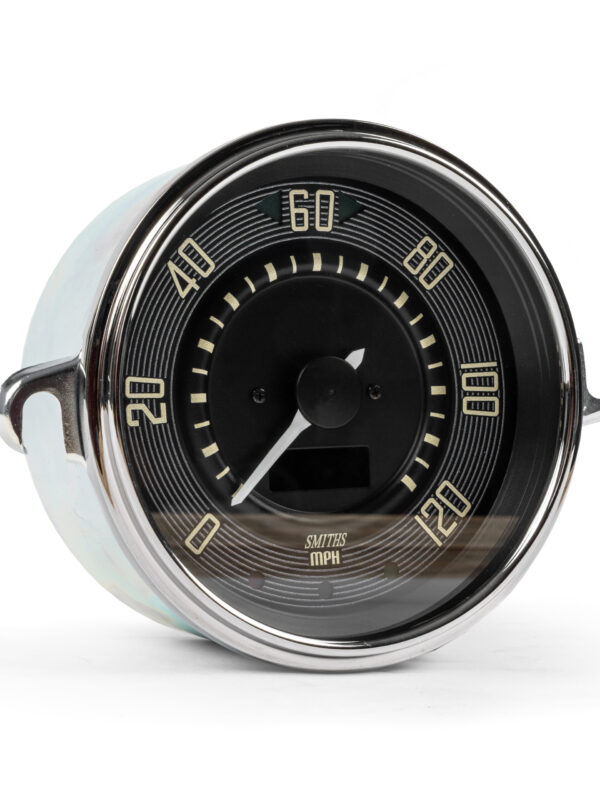 T2 -67 Split Screen Smiths OE Style Black, 120MPH Digital Speedo Gauge