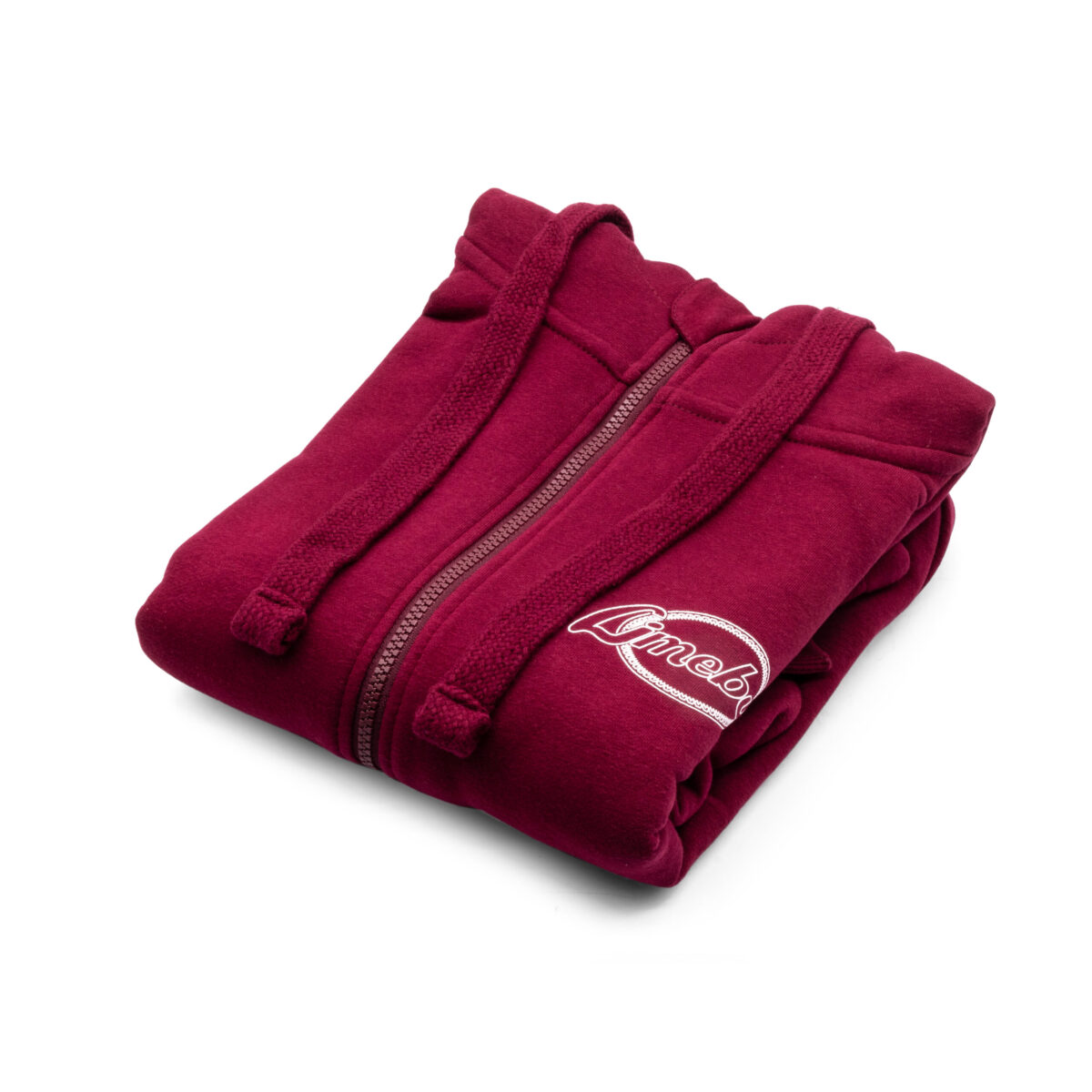 Limebug Official Burgundy 2019 Premium Team Zip Up Hoody / Hoodie