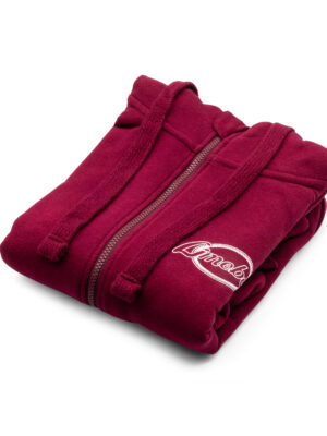 Limebug Official Burgundy 2019 Premium Team Zip Up Hoody / Hoodie