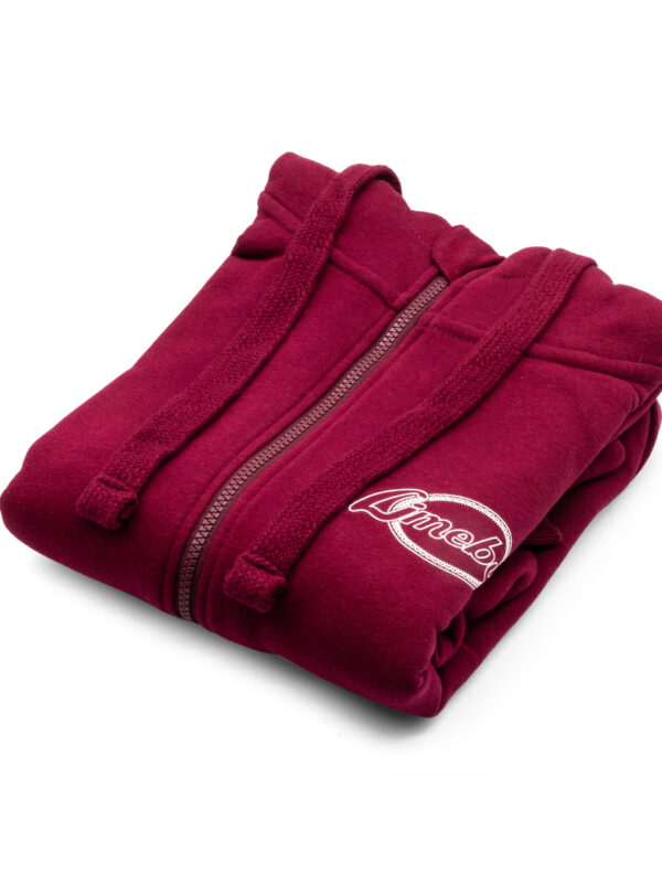 Limebug Official Burgundy 2019 Premium Team Zip Up Hoody / Hoodie