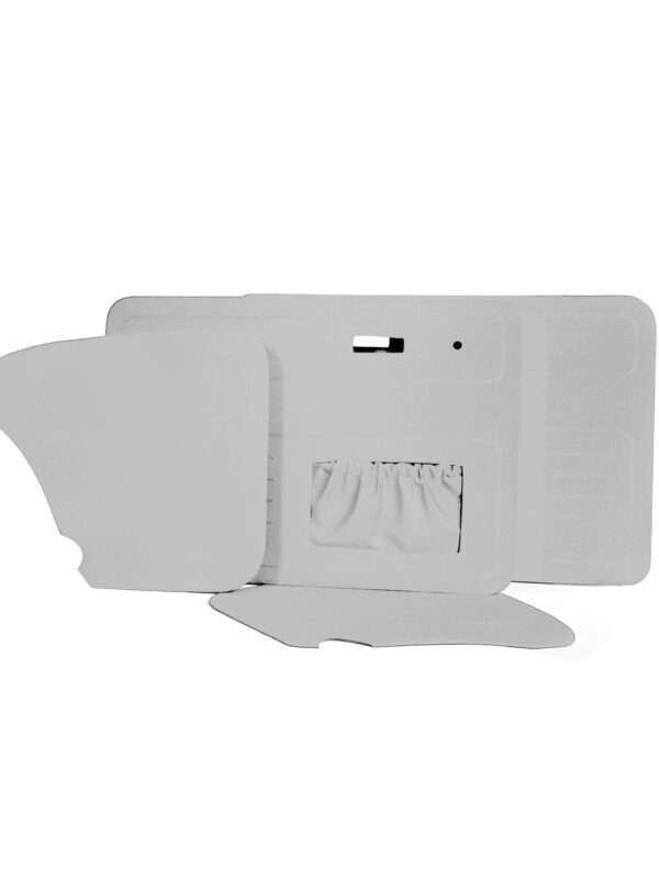 T1 1966-85 Beetle Complete Door Card Kit, White