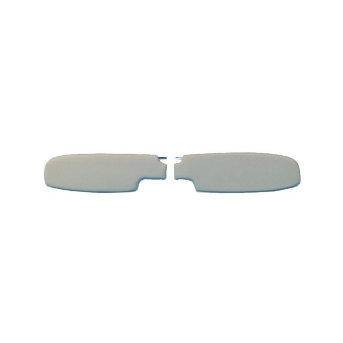 T1 1964-67 Beetle Off White / Cream Sunvisors, Pair