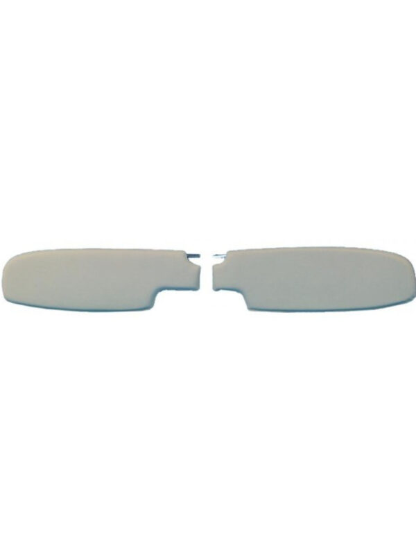 T1 1964-67 Beetle Off White / Cream Sunvisors, Pair