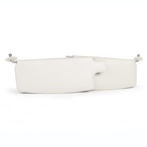 1964-79 Beetle White Sun Visor Set, Pair
