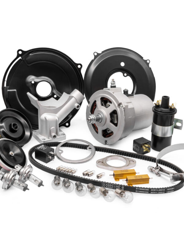 6v to 12v Full Aircooled Electrical Conversion Kit , inc Alternator