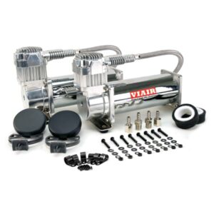 Viair Chrome Dual 444C Air Compressor Kit (200PSI)