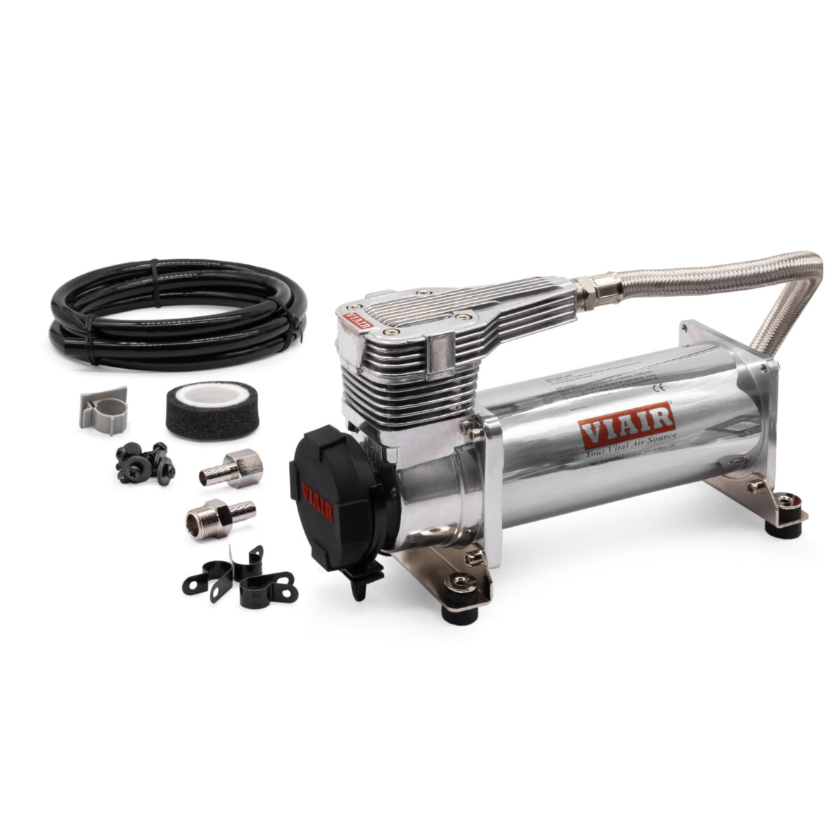 Viair Chrome 485C Compressor (100% Duty 200PSI)