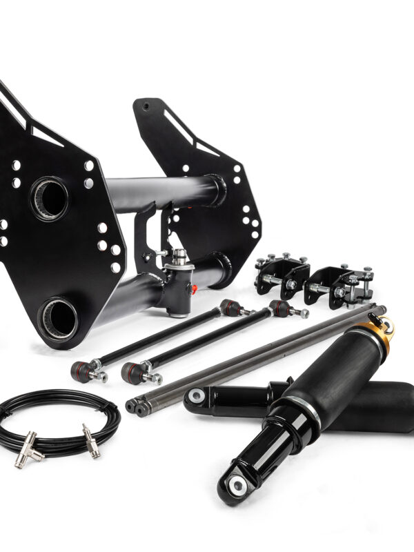 1968-79 Bay Window 4" Narrowed Complete Front Air Ride Kit with Elite Series Beam