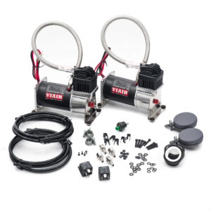 Viair Dual 280C (Silver on Black) Air Compressor Kit (150PSI)