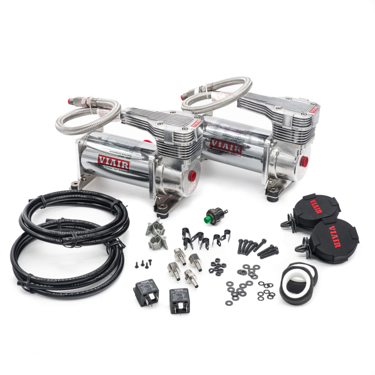 Viair Platinum Grey Dual 425C Compressor (33% Duty 175PSI)