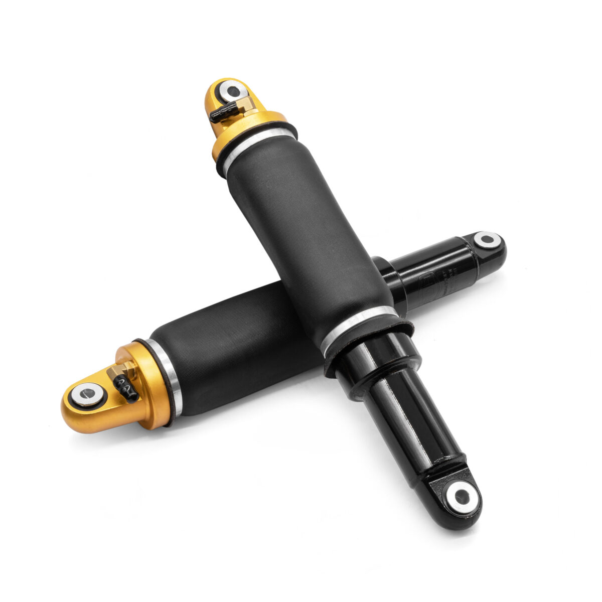 MOA 430 Heavy Duty Goldtops Ultimate Air Ride Front Shock / Sleeve Struts 11" - 17" Stroke, MOA430HD Pair