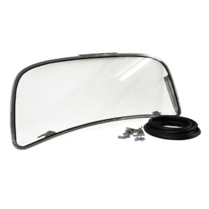 T1 1958-64 Beetle Front Pop-out Safari Window Frame with Glass Kit