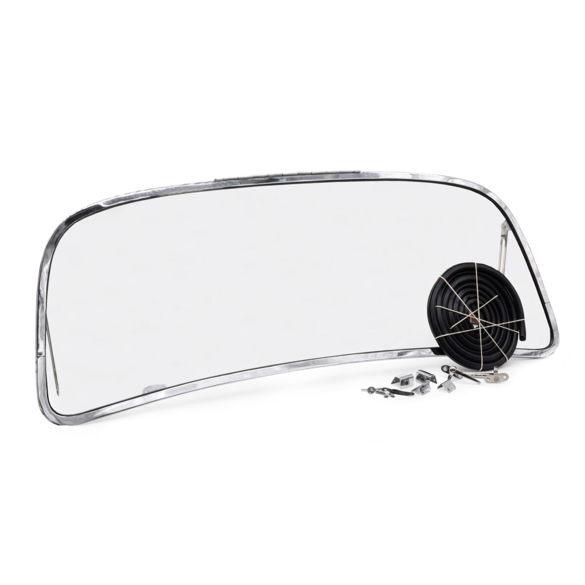 1958-64 Beetle Front Pop-out Safari Window Frame with Glass Kit