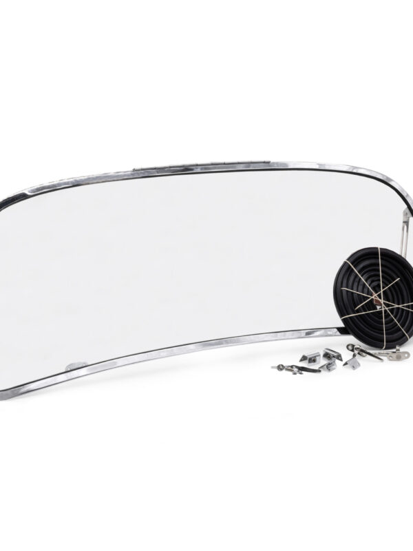 1958-64 Beetle Front Pop-out Safari Window Frame with Glass Kit