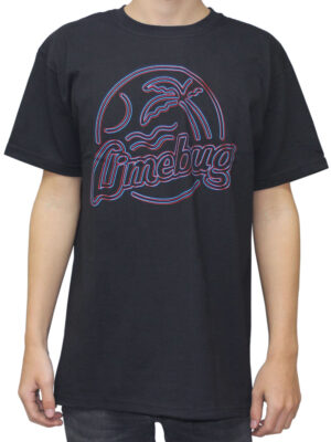 Limebug Official Vintage Miami 3D T-Shirt Ltd Edition