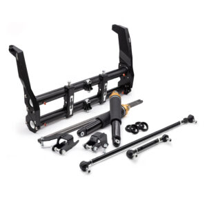 T1 1950-65 Beetle Ghia Link Pin 2" Narrowed Complete Front Air Ride Kit with Gen II Jawbreaker Beam