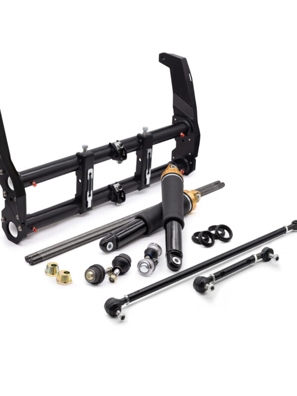T1 1950-65 Beetle Ghia Ball Joint Stock Width Complete Front Air Ride Kit with Gen II Jawbreaker Beam