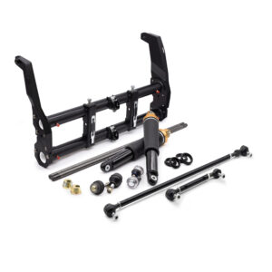 T1 1950-65 Beetle Ghia Ball Joint 2" Narrowed Complete Front Air Ride Kit with Gen II Jawbreaker Beam