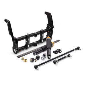 T1 1950-65 Beetle Ghia Ball Joint 6" Narrowed Complete Front Air Ride Kit with Gen II Jawbreaker Beam