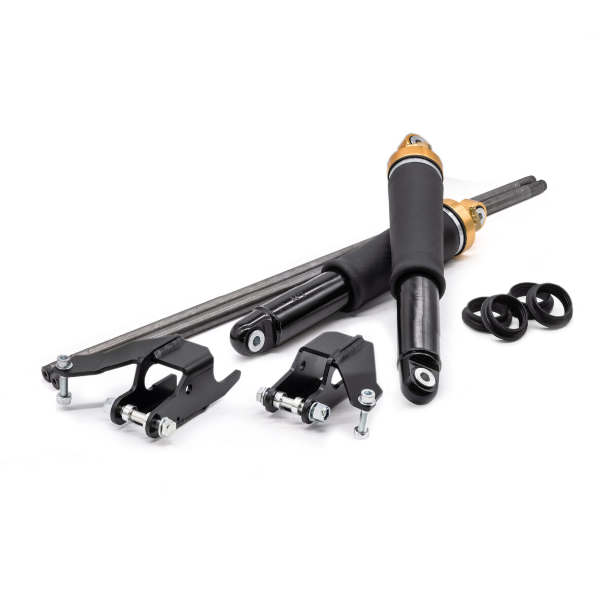 T1 1950-65 Beetle Ghia Link Pin Front Air Ride Kit Bolt on (with MOA430 Air Shocks)